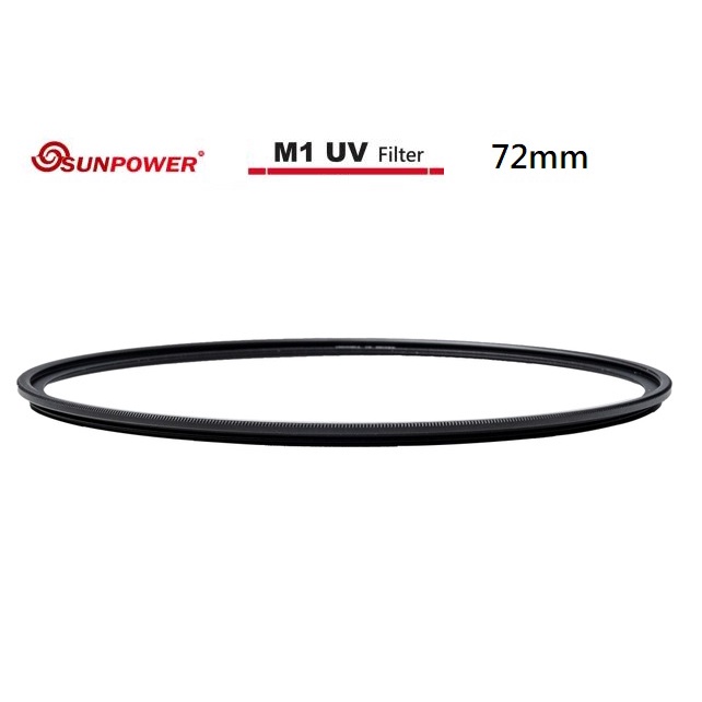 Sunpower M1 72mm UV 【宇利攝影器材】 超薄框 99.8% 高透光 保護鏡 清晰 8K support