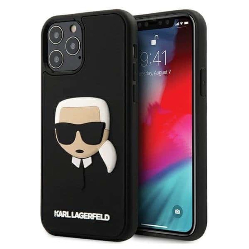 ✴Sparkle歐美精品✴ Karl Lagerfeld 立體卡爾 iPhone12/ 12 pro max/13手機殼