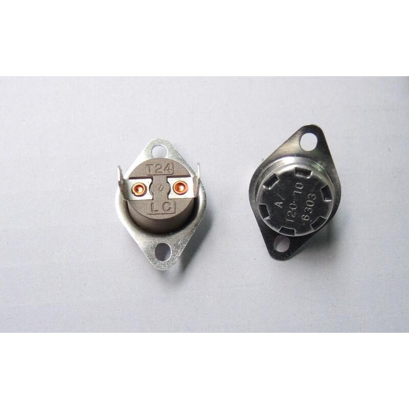 台製 溫度開關 常閉 (小端子4.8mm) 溫控開關 溫控器 120度 10A250V(庫存品)
