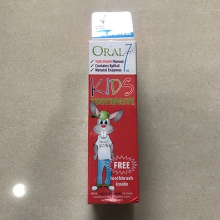口立淨 兒童牙膏 50ml 附兒童牙刷 口立淨兒童牙膏