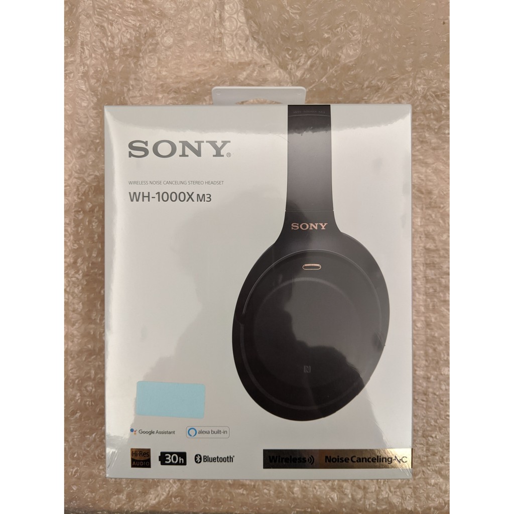 保2年 台灣公司貨 SONY WH-1000XM3 耳罩式耳機 原廠2年保 藍芽 無線