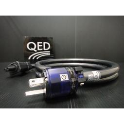 『永翊音響』英國名牌 QED QUNEX -6 高階((鍍銠版)) 5N高純銅8字電源線