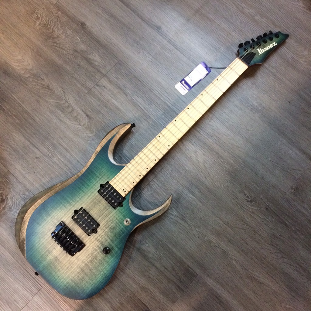 IBANEZ RGD AXION FLAMED MAPLE, DIMARZIO PICKUPS, STAINED