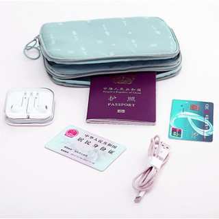 護照機票收納包 旅遊用品 出國旅行 多功能證件卡包 護口本夾套 化妝品收納袋 手機零錢包 大容量手包