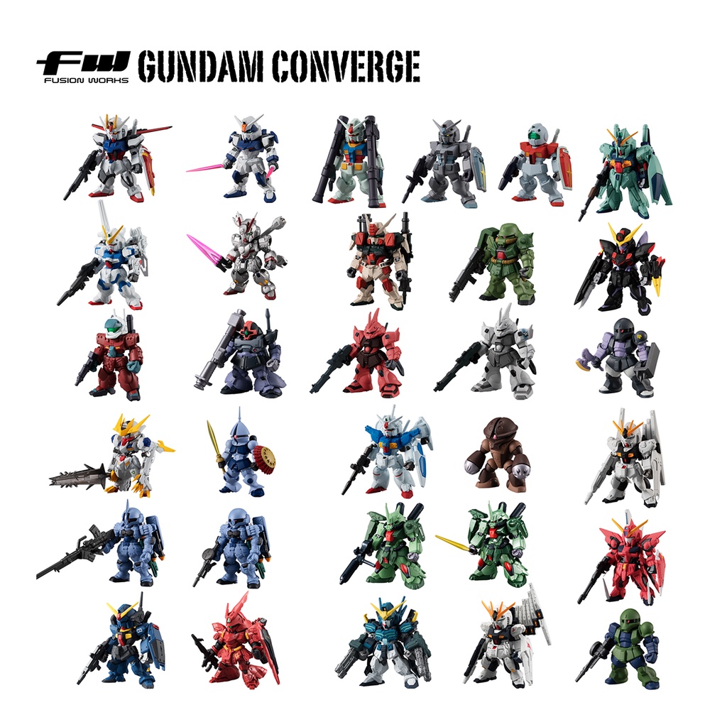 扭蛋盒玩｜FW GUNDAM CONVERGE 系列 出清 分售 風靈鋼彈、S鋼彈、ZETA PLUS、