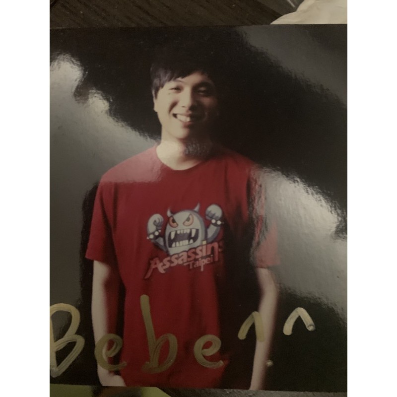 Tpa Jt Jteam Lol 英雄聯盟台北暗殺星射手bebe 張博為簽名照 蝦皮購物
