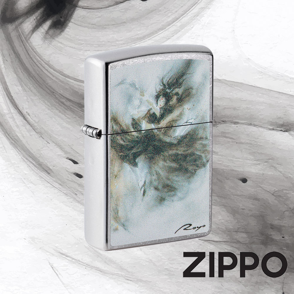 ZIPPO 風中飄揚女孩防風打火機 美國設計 官方正版 現貨 禮物 送禮 刻字 客製化 終身保固 49766