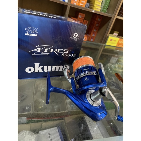 okuma 寶熊 AZORES 阿諾 紡車式捲線器 龍膽石斑捲線器 強力手把 貢丸頭