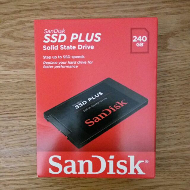 SanDisk SSD PLUS 固態硬碟 240G 公司貨 送OTG轉接線 ///三年保固