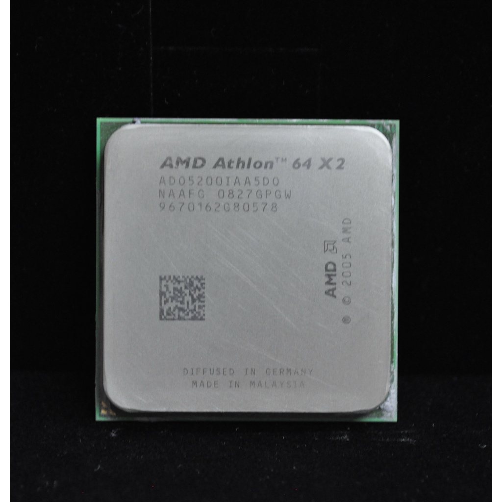 AMD Athlon 64 X2 5200+ 雙核正式版 (AM2 2.7G) 非5000+ 5400+ 5600+