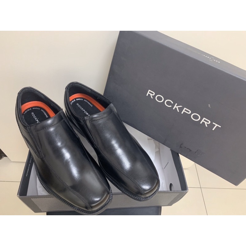 全新轉售Rockport 馬拉松系列 輕量化EVA 查理 穿套皮鞋