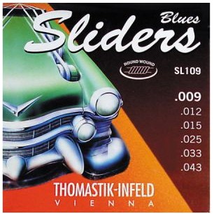 Thomastik Infeld奧地利手工電吉他弦 (Sliders系列: SL109 (09-43)電吉他弦