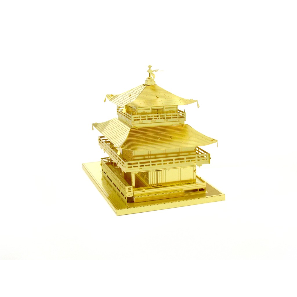 【阿齒】DIY 3D金屬模型 金閣寺 (鹿苑寺) /3D立體金屬拼圖 Metallic Nano Puzzle