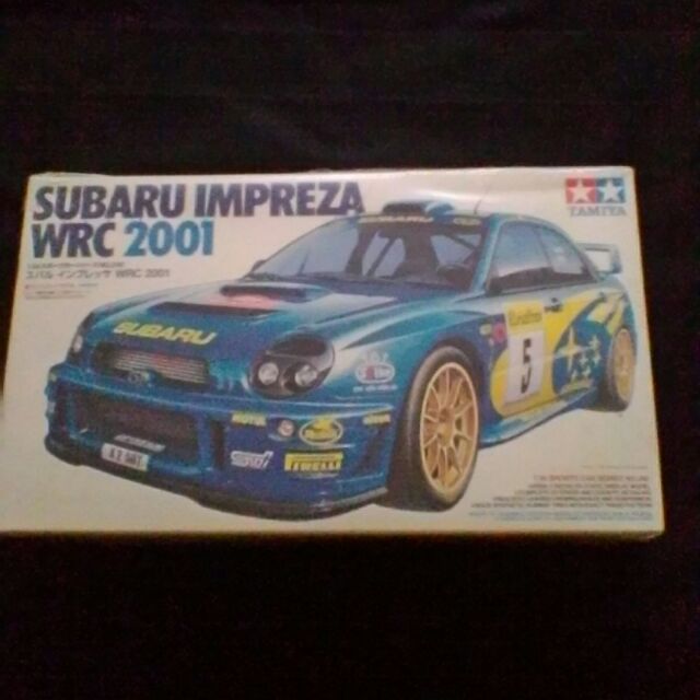 TAMIYA 1:24 SUBARU IMPREZA WRC 2001