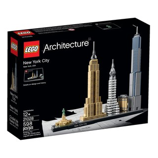 【積木樂園】 樂高 LEGO 21028 Architecture 建築系列-New York City 紐約市