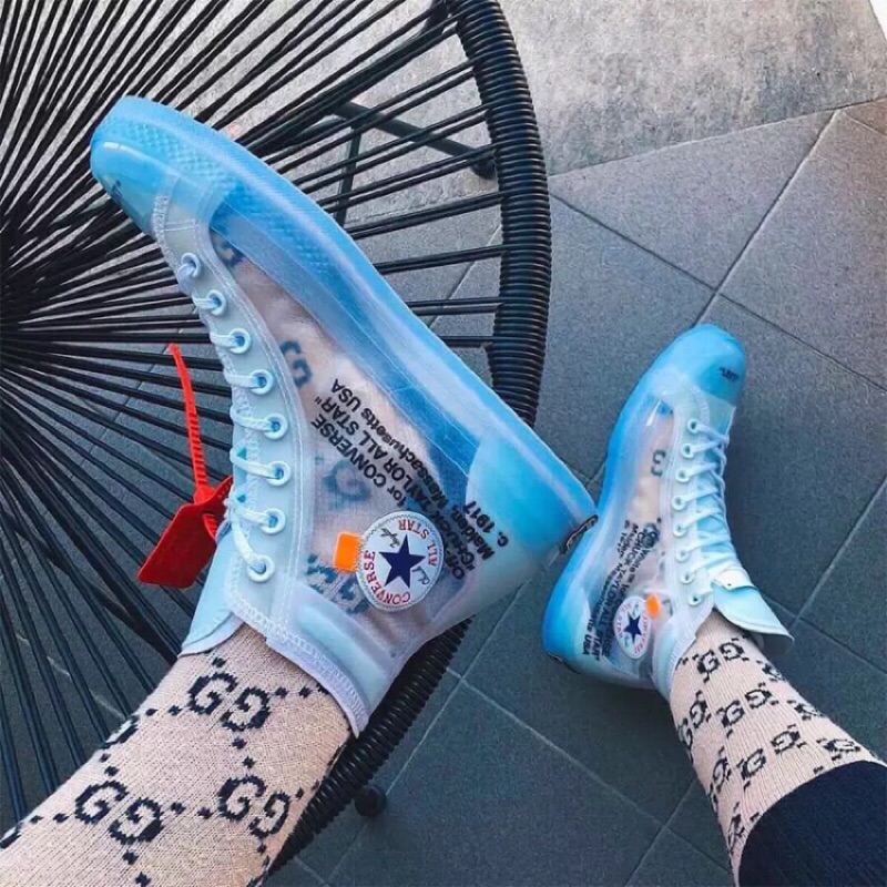 off white platform converse