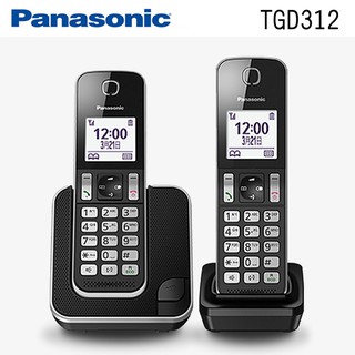 【含稅】國際牌Panasonic KX-TGD312TW DECT中文數位無線電話TGD312