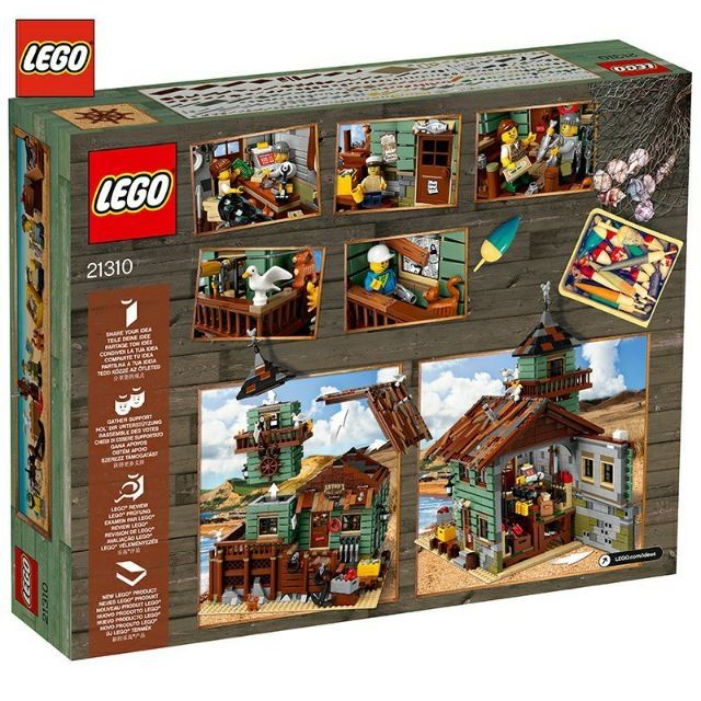 lego ideas fisherman house