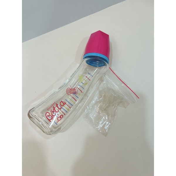 二手/日本 Dr. Betta 玻璃防脹氣奶瓶
