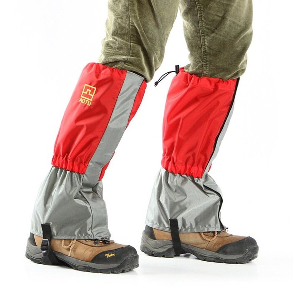 登山綁腿 高品質戶外防水超輕雪套男女通用防護雪套腳套防沙套