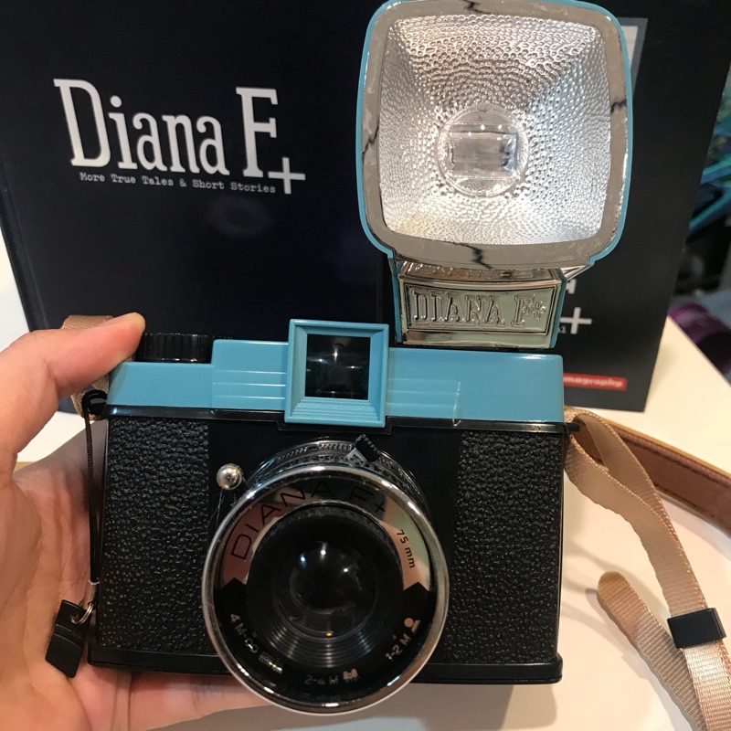 Lomography Diana F+ 相機九成新附麂皮背帶含保固保證書