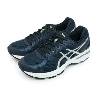 【ASICS 亞瑟士】專業輕量寬楦慢跑鞋 GT-2000 4 2E寬楦 深藍黑 T607N-5293 男