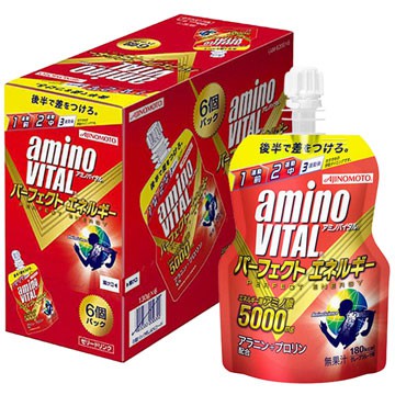 【三鐵共購】味之素 amino VITAL 專業級胺基酸能量凍130gX6包裝超值包