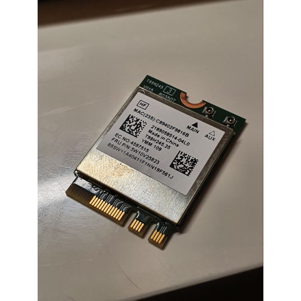 Mediatek Wi Fi 6 Mt7921 Wireless Lan Card
