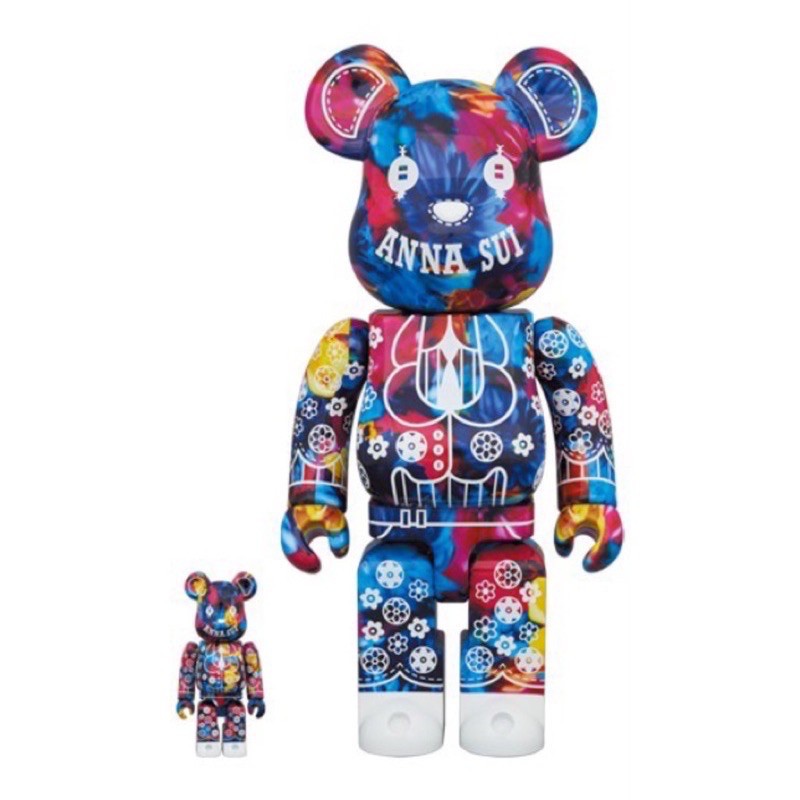 Be@rbrick Anna Sui x 蜷川實花 400%+100% 全新 未拆 現貨 有宣紙