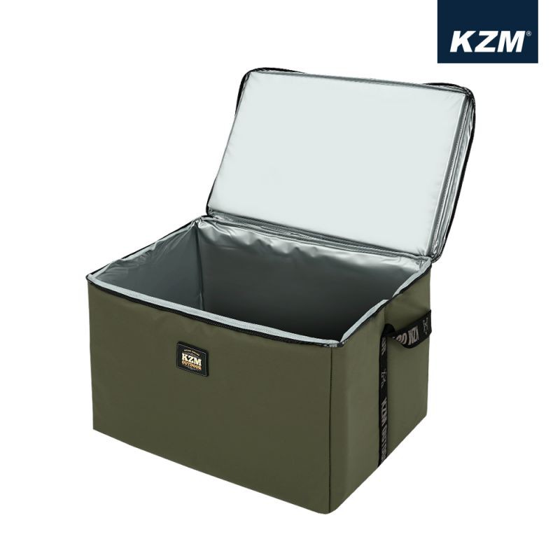 [阿爾卑斯戶外] KAZMI KZM 素面個性保冷袋 45L 軍綠色 K20T3K008