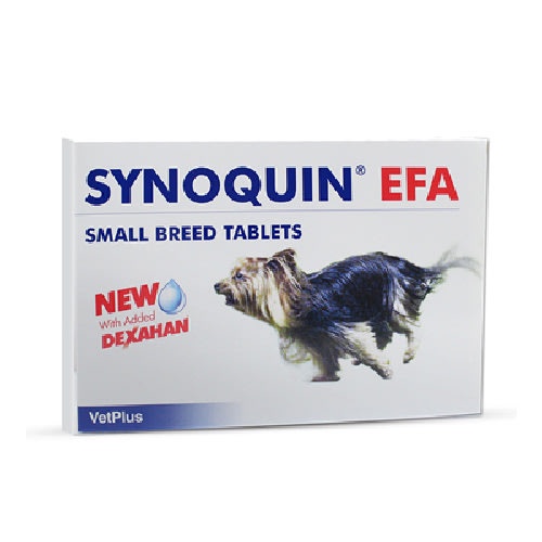 英國VetPlus 舒骼健SYNOQUIN EFA 健錠劑  小型成犬用-30錠『WANG』