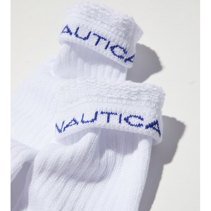 {FLOM} 台南實體店 NAUTICA 3-Pack Socks 襪子 長襪 一包3入 毛巾底 現貨