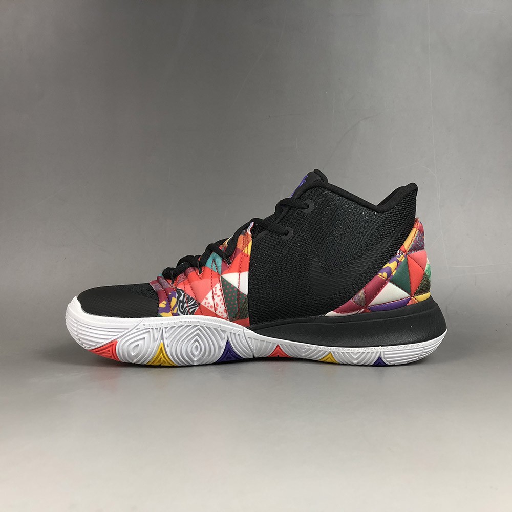 Women Men NIKE Kyrie 5 Just Do It Black Volt Hyper Pink