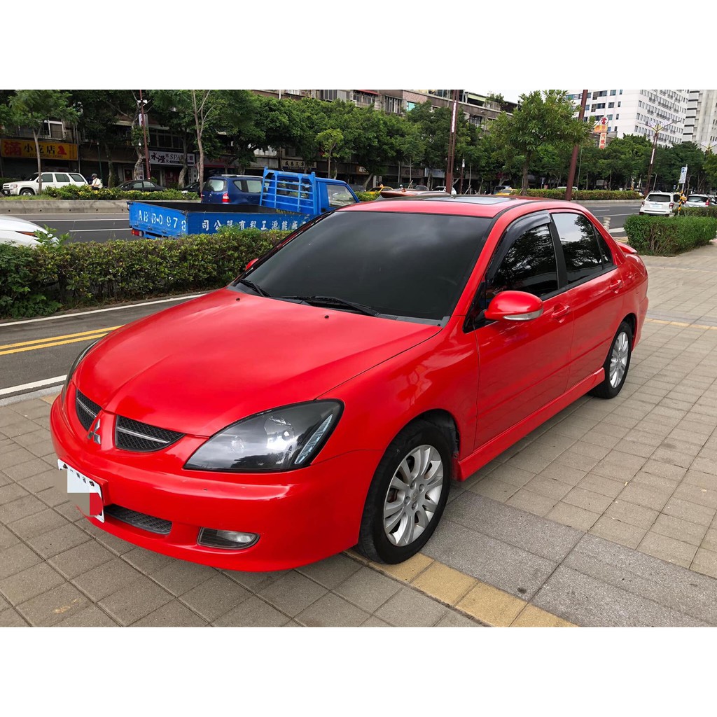Mitsubishi三菱lancer Virage Io版紅色中古車二手車代步車零頭款全額貸車況好私下分期 蝦皮購物
