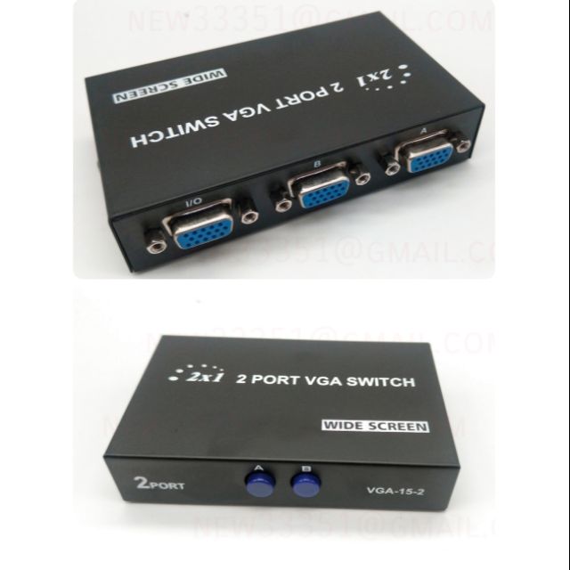 [日本貓雜貨舖] (10D153,4)IPC-20A  VGA 15-2 HD 高清切換器 VGA 1對2  二進一出