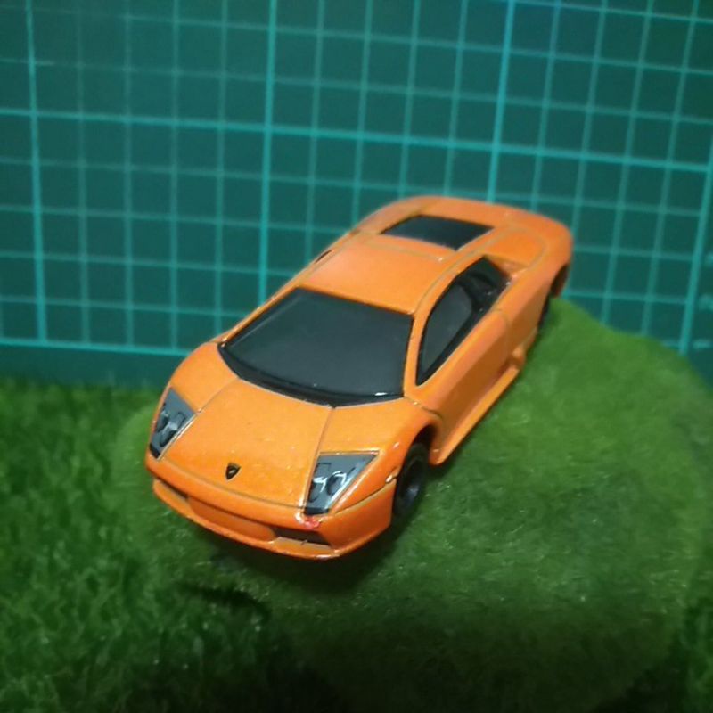 絕版TOMICA LAMBORGHINI MURCIELAGO 舊款 橘牛