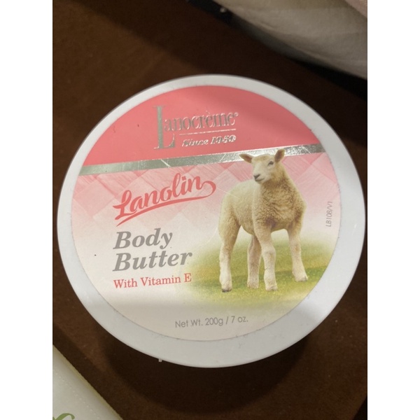 澳洲帶回 蘭儂綿羊油 身體乳含維他命E body butter with vitamin E / 200g