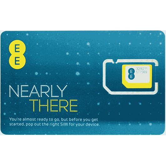 全歐EE 高速4G上網；流量6GB純上網卡；90天 歐洲上網卡