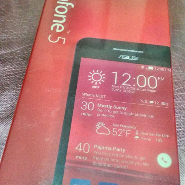 ASUS  ZenFone 5 A501CG(2G/8G)5吋雙卡雙待智慧手機(加三百加購32G卡)
