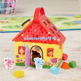 預購 Blue’s Clues 藍藍 Nick Jr 木製房屋 房子 屋 美國瑪麗莎 幼兒安全玩具 藍色斑點狗