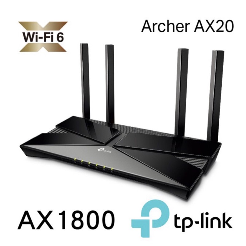 ［全新現貨］TP-Link Archer AX20 wifi 6  802.11ax 雙頻無線分享器 PS5 XBOX