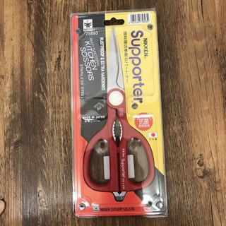 酷嚕嚕 日本製 KITCHEN日本蜻蜓多功能抗菌廚房剪刀 75893