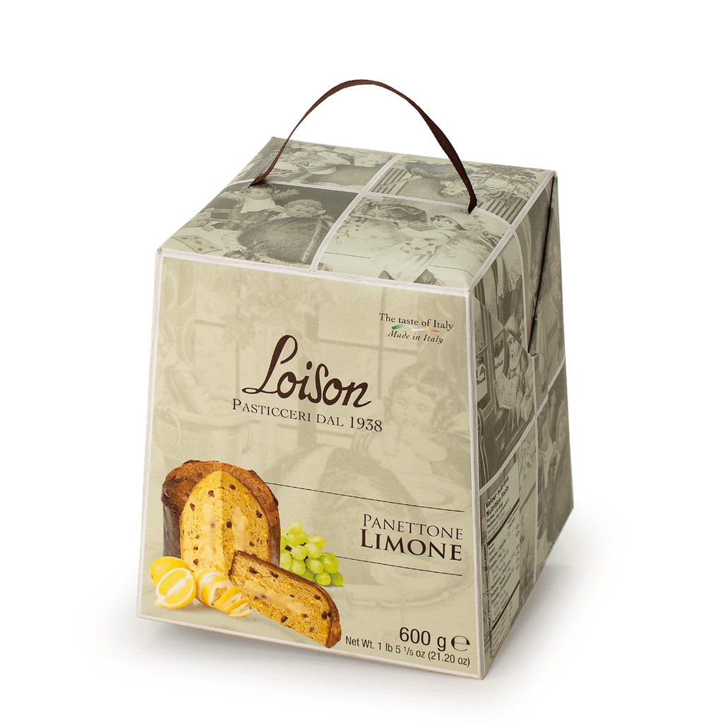 義大利 Loison 聖誕麵包（經典果乾＋檸檬奶油）Limone Panettone 600g 一年一次原裝進口聖誕必吃