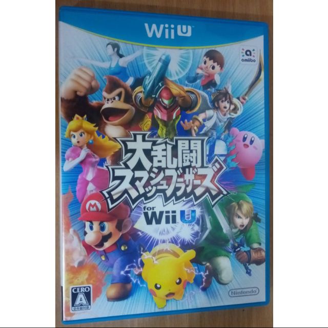 ［現貨］ wii 任天堂 明星大亂鬥 遊戲片