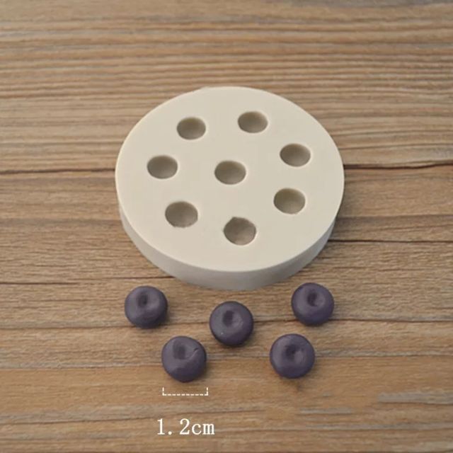 【捷運江翠站】🔆現貨🔆👍藍莓矽膠模具（2）翻糖巧克力蛋糕裝飾黏土彩陶模具