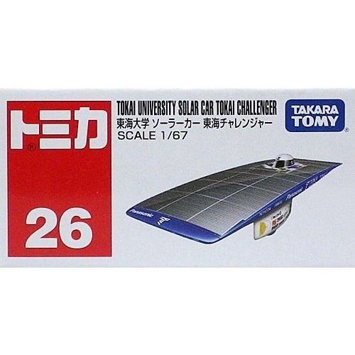 [玩樂高手附發票] TOMICA 多美小汽車 TOMY TM026 東海大學太陽能車