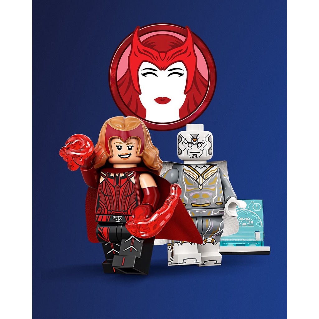 LEGO 71031 Marvel 漫威 人偶包 Minifigures 幻視 緋紅女巫 合售 洛基 蜘蛛人 美國隊長