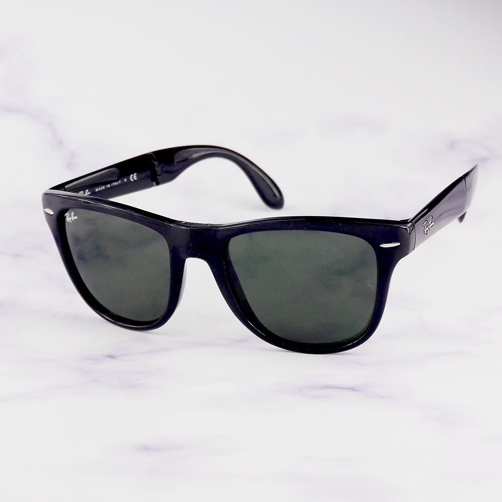 【LOOK路克眼鏡】Ray Ban 雷朋 太陽眼鏡 FOLDING WAYFARER  摺疊款 RB4105 601