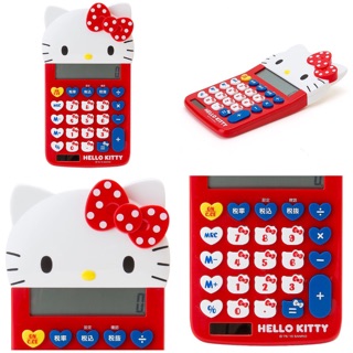 牛牛ㄉ媽*日本進口Hello Kitty 12數位元顯示造型計算機HELLO KITTY計算機凱蒂貓桌上型計算機大臉款