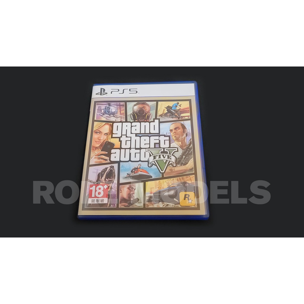 [Role Models] PS5 GTA5 俠盜獵車手5  Grand Theft Auto V 中英文版